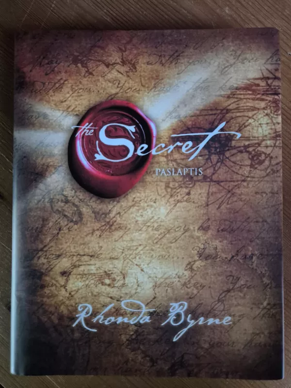 The Secret. Paslaptis - Rhonda Byrne, knyga 2