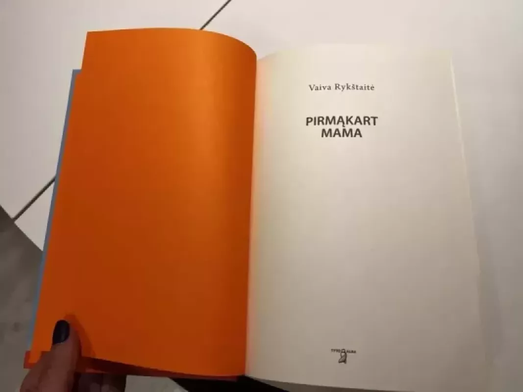 Pirmąkart mama - Vaiva Rykštaitė, knyga 3
