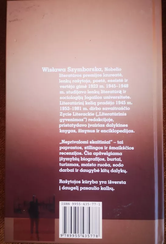 Neprivalomi skaitiniai: esė - Wislawa Szymborska, knyga 3