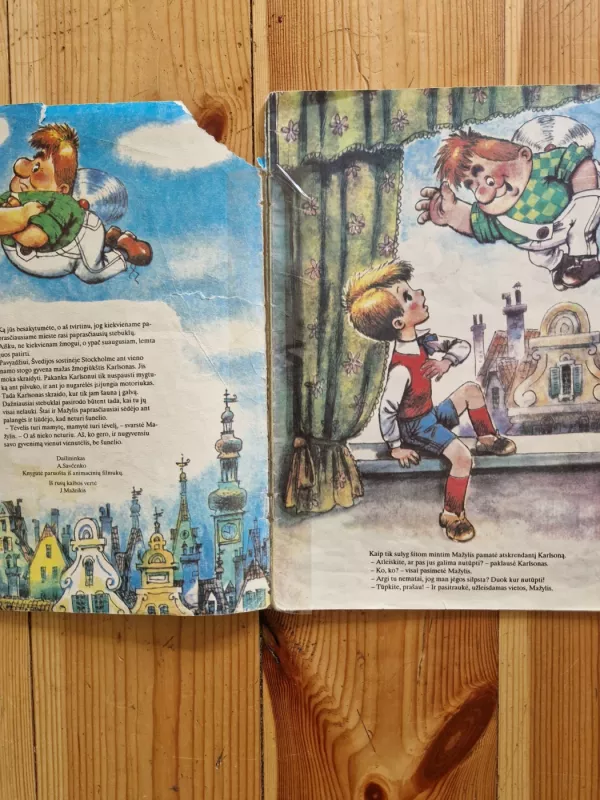 Mažylis ir Karlsonas - Astrid Lindgren, knyga 4