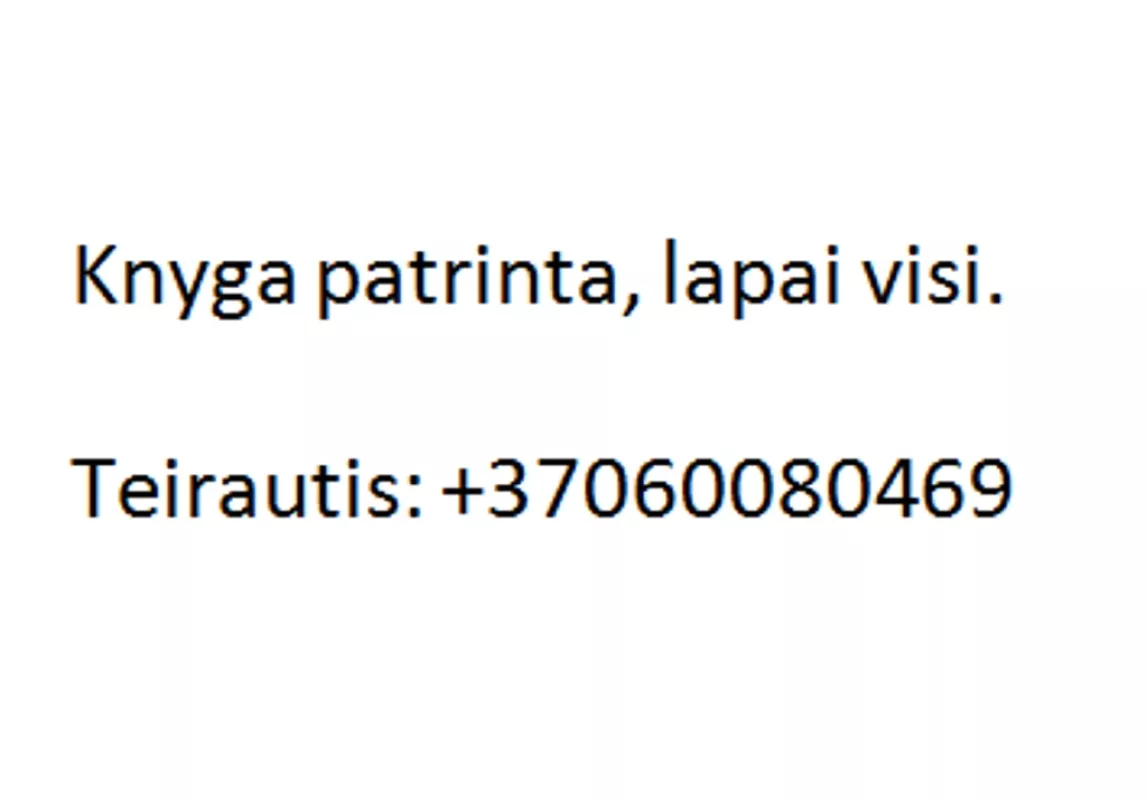 Kvarteronė - Tomas Main Ridas, knyga 4