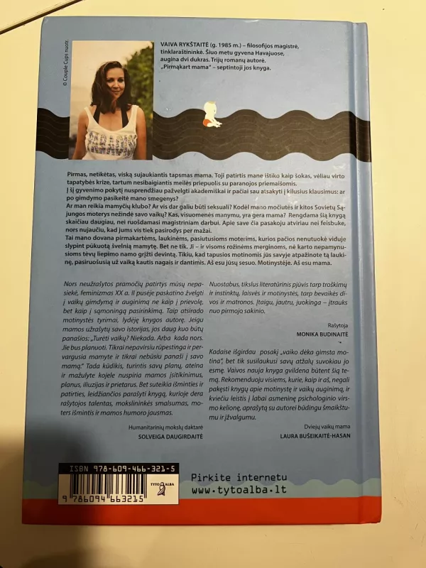 Pirmąkart mama - Vaiva Rykštaitė, knyga 6