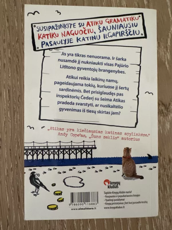 Katinas naguotis laužo taisykles - Jennifer Gray, knyga 3