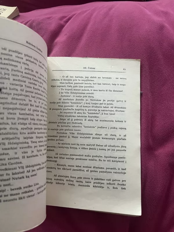 Rekviem žudikui - D. Čeizas, knyga 3