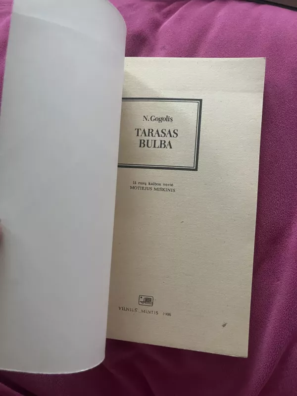 Tarasas Bulba - N. Gogolis, knyga 5