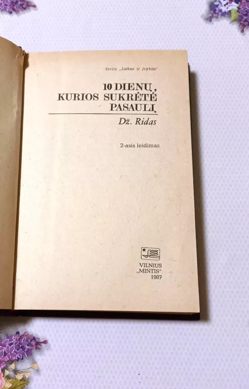 10 dienų, kurios sukrėtė pasaulį - Dž. Ridas, knyga 3