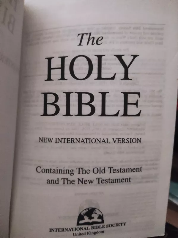 The holy bible - Įvairūs autoriai • Iš anglų kalbos vertė Violeta Palčinskaitė, Įvairūs, knyga 3