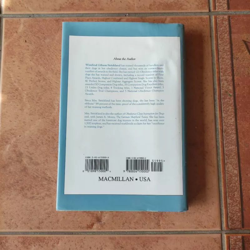 Expert Obedience Training for Dogs - Winifred Gibson Strickland, knyga 3