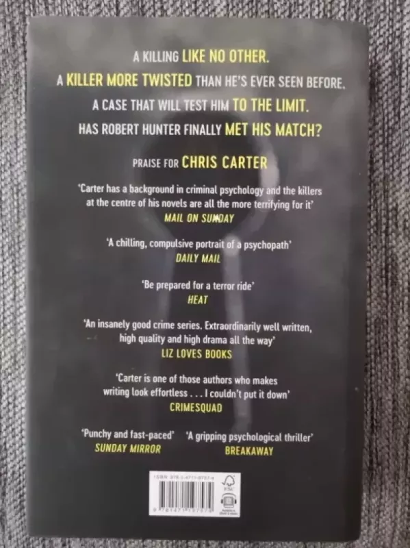 Genezė - Chris Carter, knyga 3