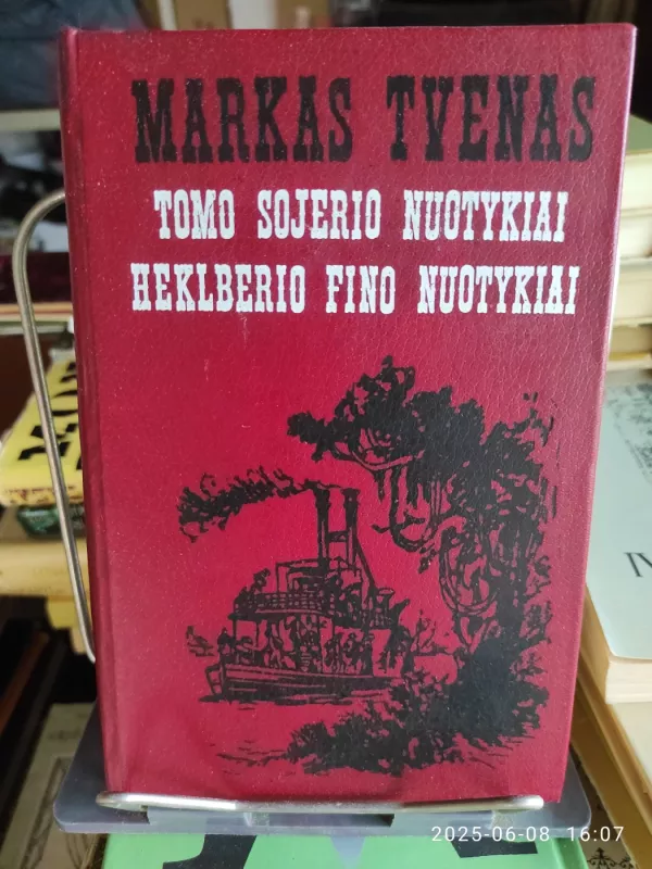 TOMO SOJERIO NUOTYKIAI, HEKLBERIO FINO NUOTYKIAI - Markas Tvenas, knyga 2