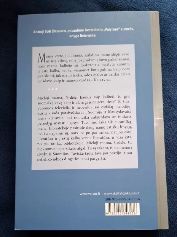 Stalino karvės - Sofi Oksanen, knyga 3