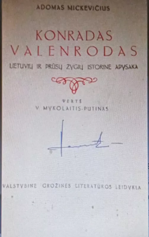 Konradas Valenrodas - Adomas Mickevičius, knyga 3