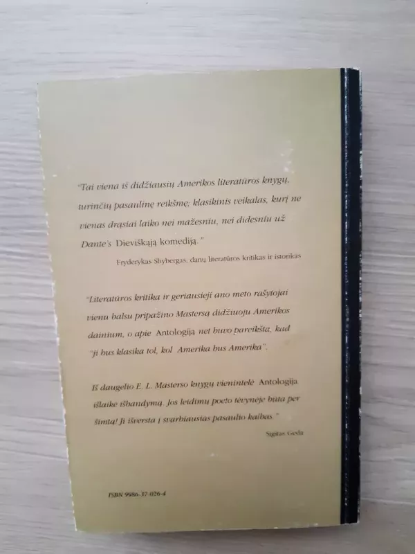 Spūn Riverio antologija - Edgar Lee Masters, knyga 3