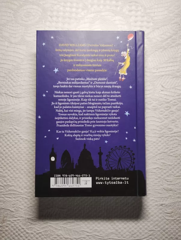 Vidurnakčio gauja - David Walliams, knyga 3