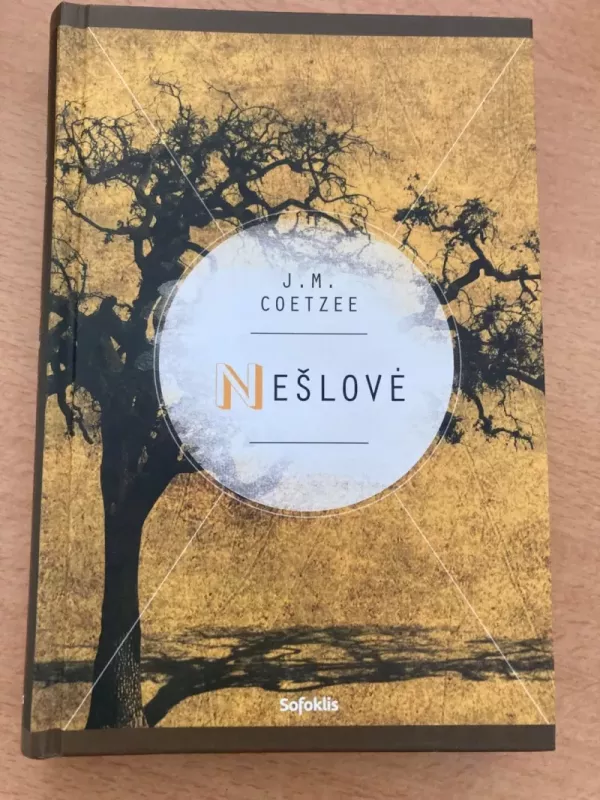 Nešlovė - J. M. Coetzee, knyga 2