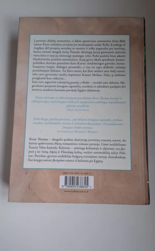 Irisė ir Rubė - Rosie Thomas, knyga 3