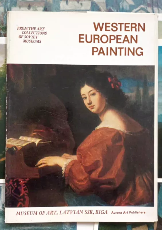 "Vakarų Europos tapyba", atvirukų rinkinys - Autorių Kolektyvas, knyga 2