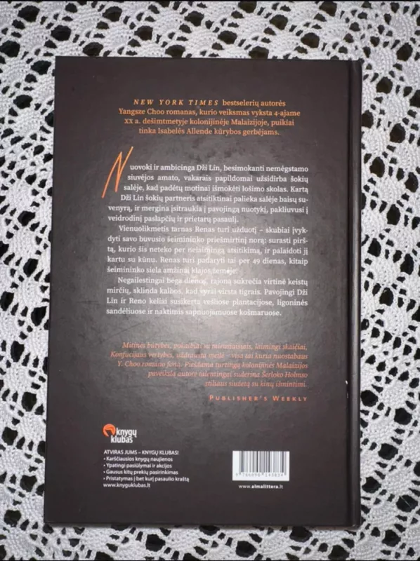 Naktinis tigras - Yangsze Choo, knyga 6