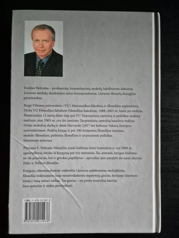Filosofijos įvadas - Evaldas Nekrašas, knyga 5