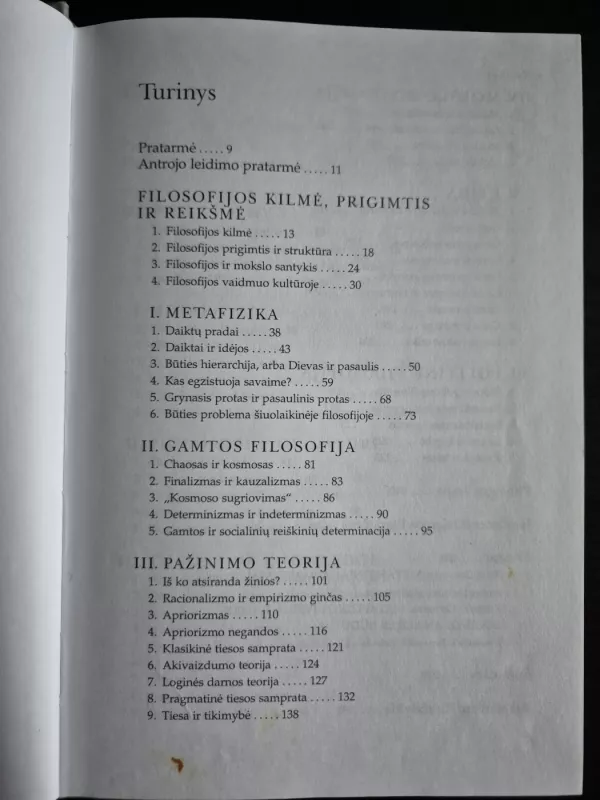 Filosofijos įvadas - Evaldas Nekrašas, knyga 3