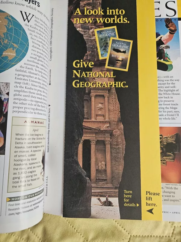 National geographic april 2002 - National Geographic , knyga 4