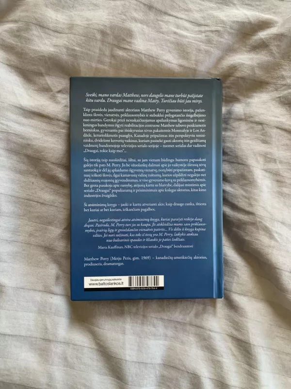 Draugai, meilė ir tas didelis baisus dalykas - Matthew Perry, knyga 3