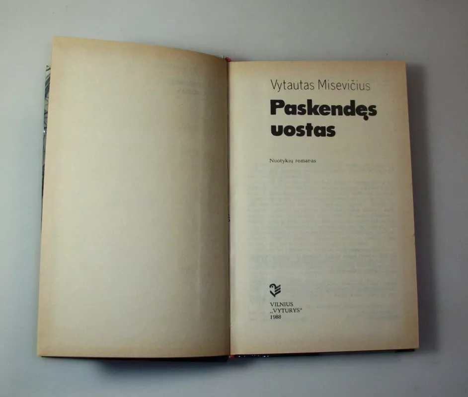 Paskendęs uostas - Vytautas Misevičius, knyga 5