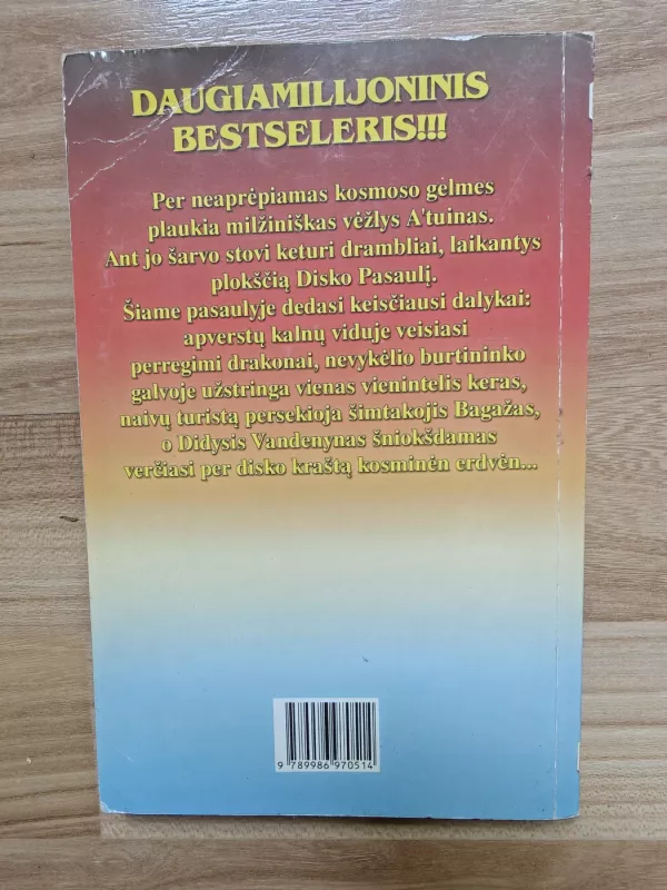 Magijos spalva (178) - Terry Pratchett, knyga 3