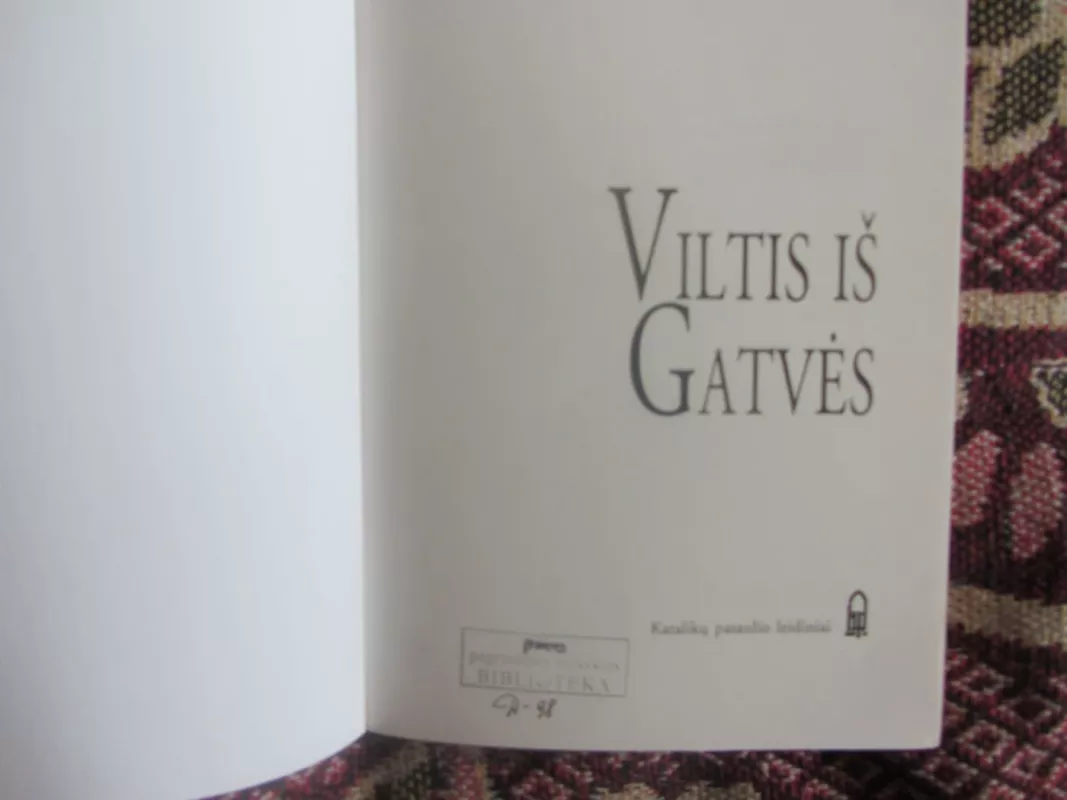 Viltis iš gatvės - Tim Guenard, knyga 3