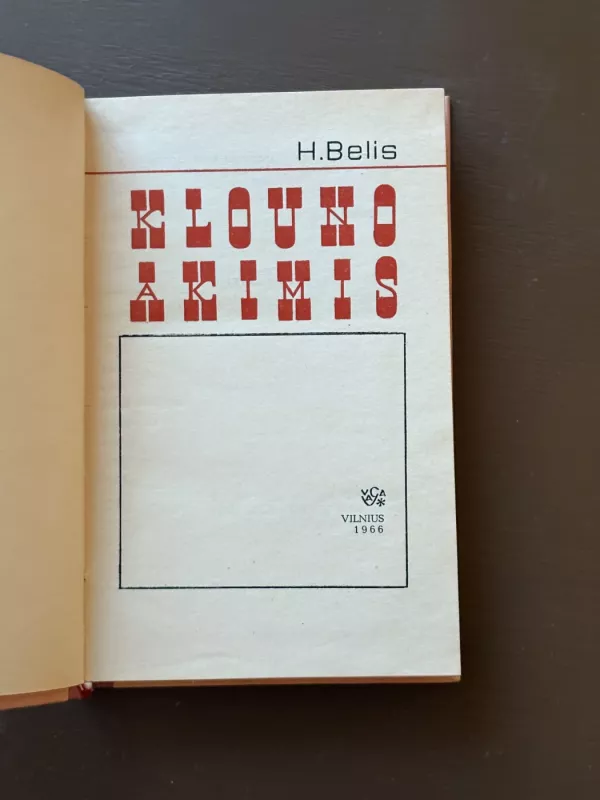 Klouno akimis - Heinrichas Belis, knyga 4