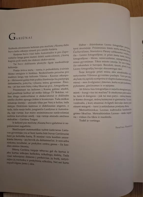 Gariūnai - Leonas Juodvalkis, knyga 4