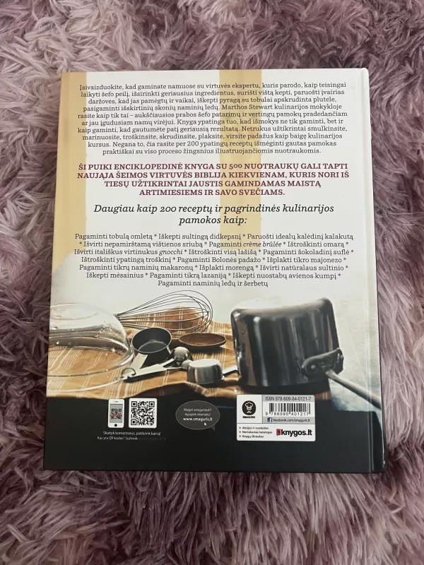 Kulinarijos mokykla. Pamokos ir receptai namų šefui - Martha Stewart, knyga 5