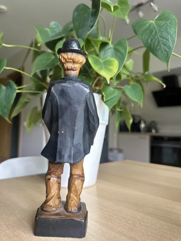 Medinė rankų darbo skulptūrėlė - , namai ir interjeras 5