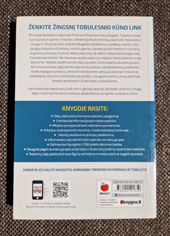 TOBULESNIS KŪNAS - Andrius Pauliukevičius, Ilka Rae Adams, knyga 3