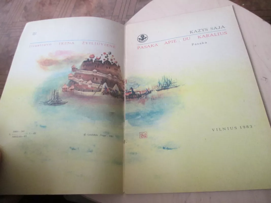 Pasaka apie du karalius - Kazys Saja, knyga 6