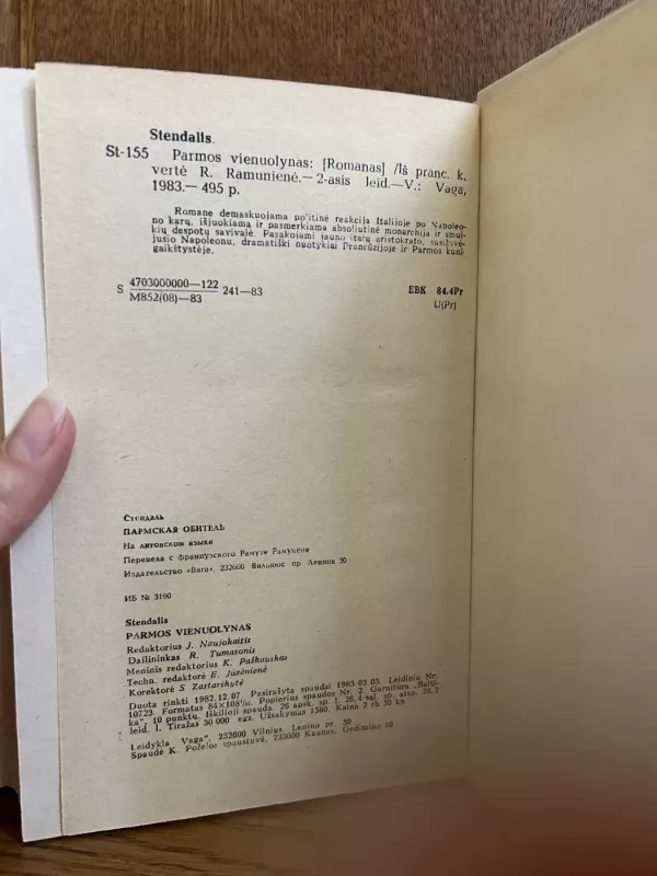 Parmos vienuolynas - Stendalis, knyga 4