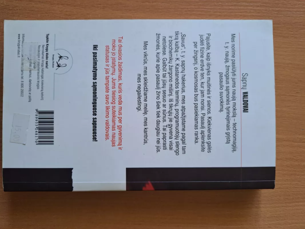 Sapnų valdovai 1 dalis - M. Forčun, knyga 3