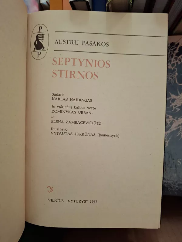Austrų pasakos. Septynios stirnos - Autorių Kolektyvas, knyga 3