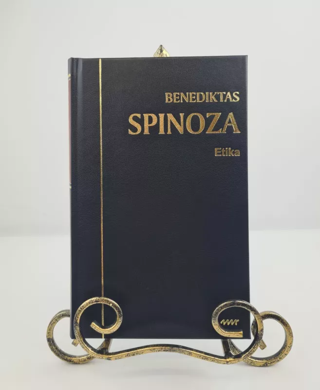Etika - Benediktas Spinoza, knyga