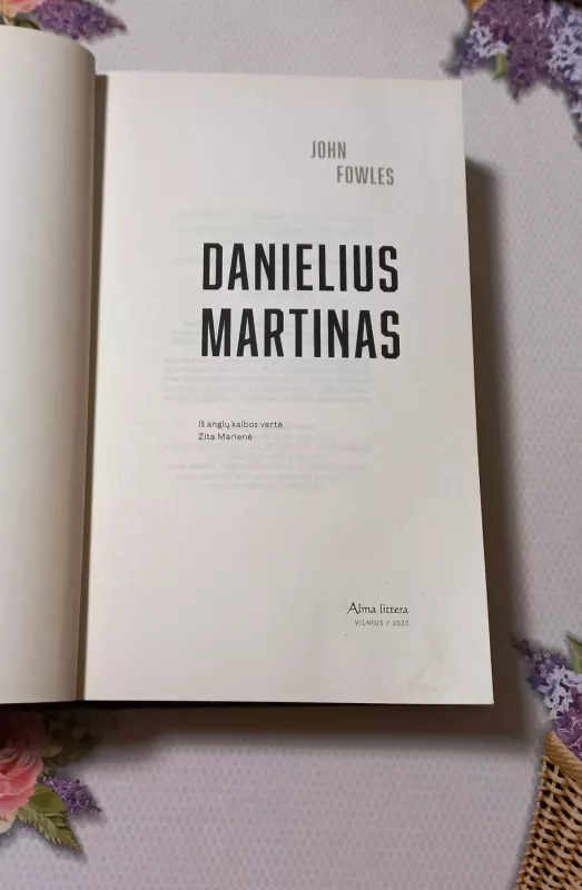 Danielius Martinas - John Fowles, knyga 3