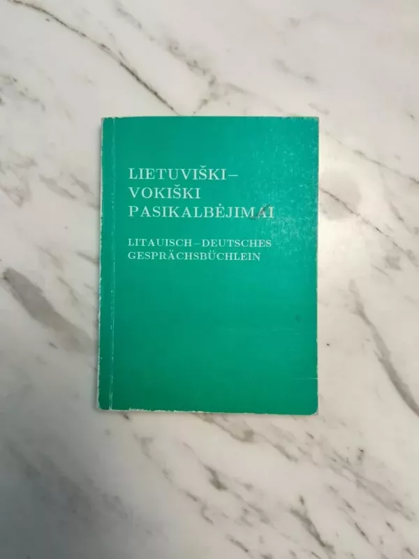 Lietuviški-vokiški pasikalbėjimai - Juozas Križinauskas, knyga 2