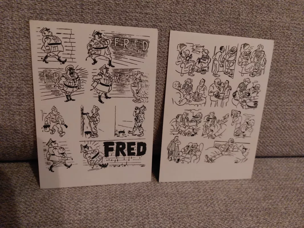 H. BIdtsrupas Atvirukai. 16 vnt. - Herluf Bidstrup, knyga 3