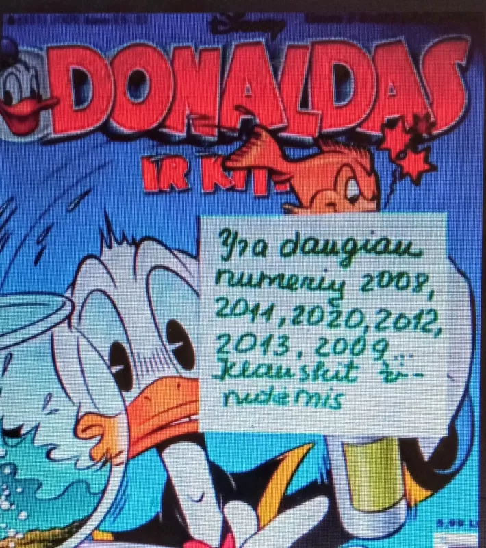 Donaldas ir kiti - Walt Disney, knyga 3