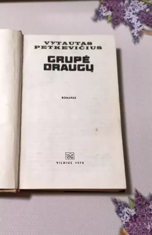 Grupė draugų - Vytautas Petkevičius, knyga 4