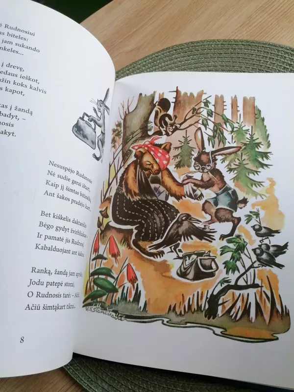 Meškiukas Rudnosiukas - Vytė Nemunėlis, knyga 6