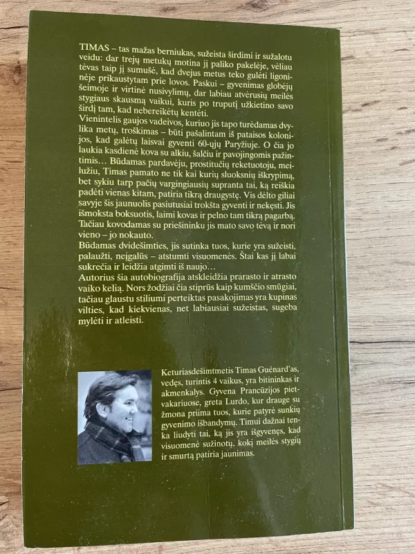 Stipriau už neapykantą - Tim Guenard, knyga 3