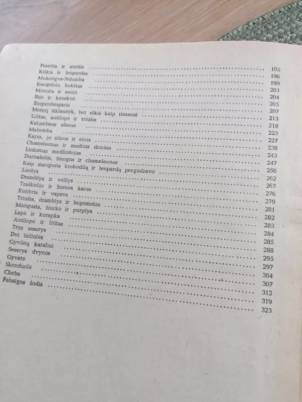 Angolos pasakos. Leopardas ir gazelė - Autorių Kolektyvas, knyga 6