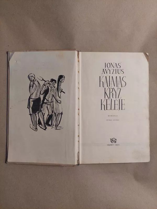 Kaimas kryžkelėje - Jonas Avyžius, knyga 3