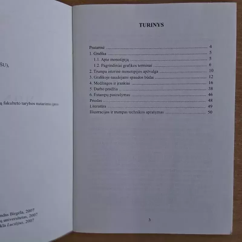 Monotipija - Edmundas Birgėla, knyga 3