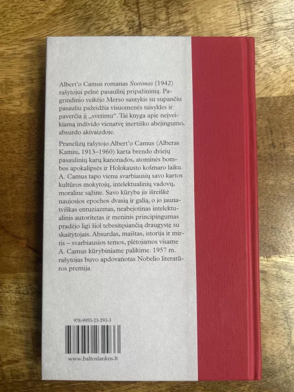 Svetimas - Albert Camus, knyga 3